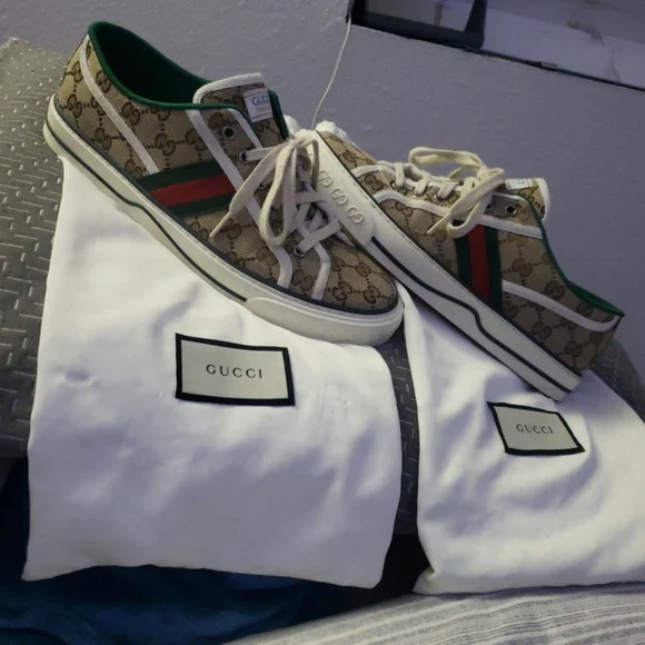 Gucci tennis, 8.5=9US put them on twice. Gucci Men main image 4